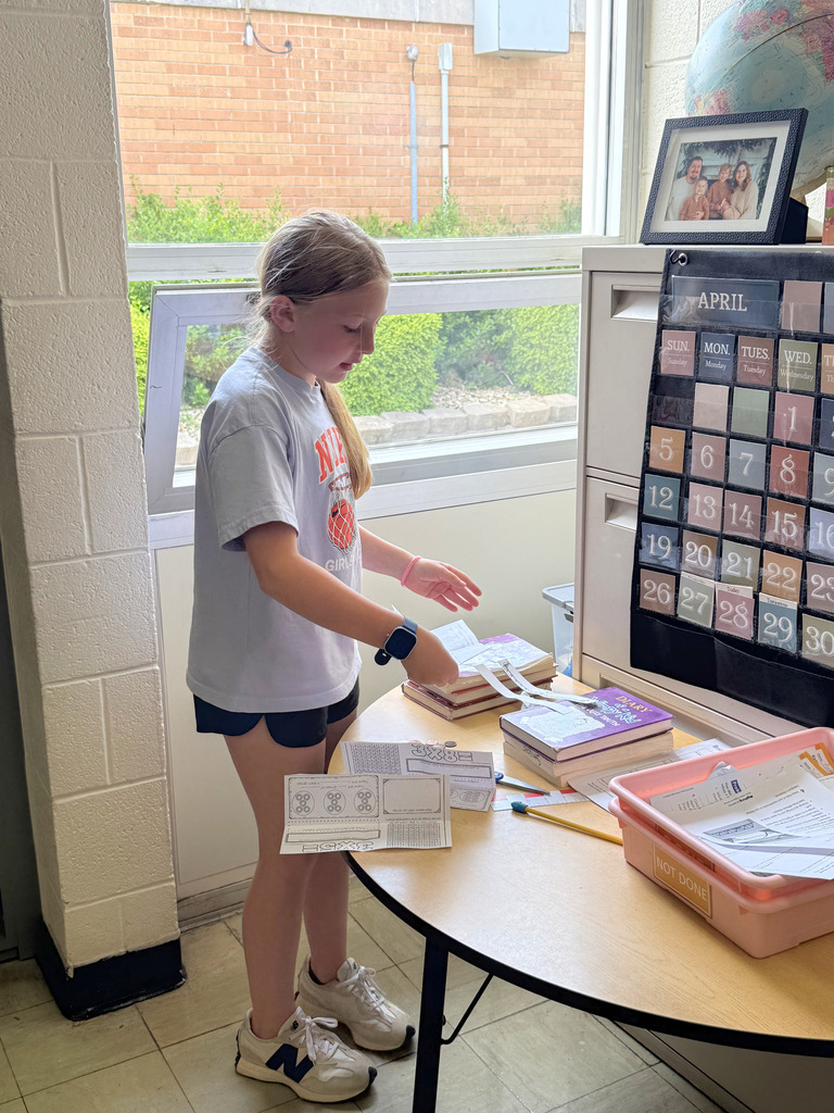 A student is adding pennies to the paper bridge. 