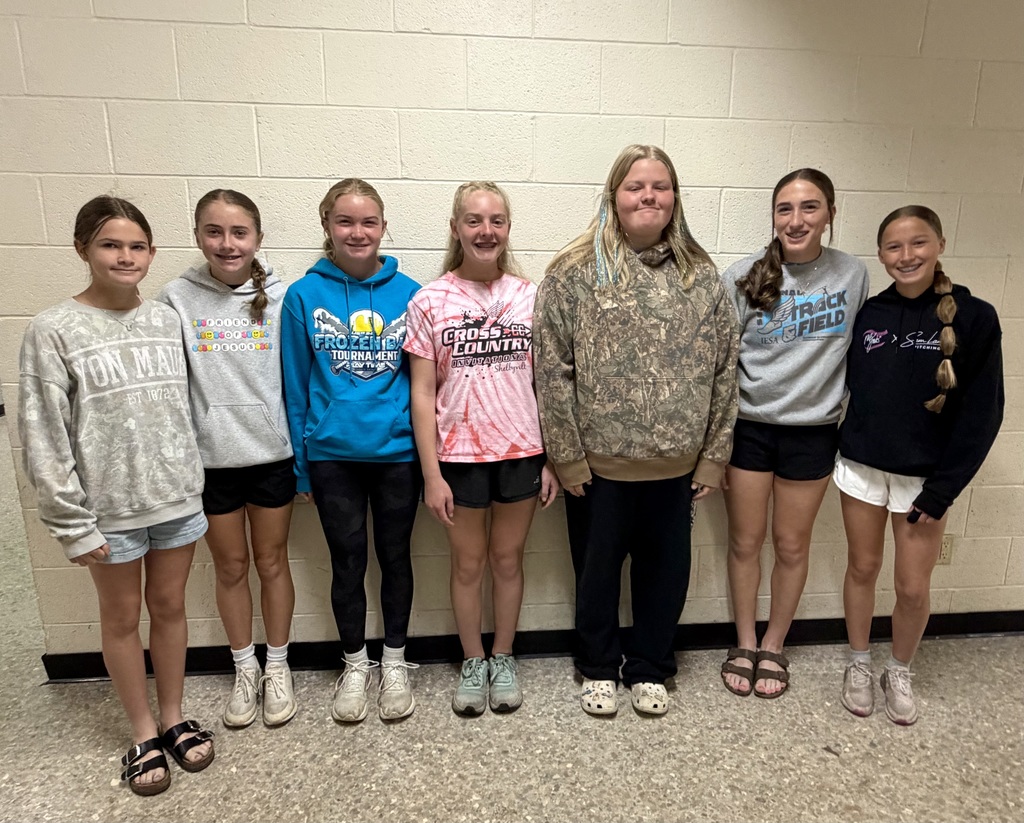 Pictured are seven individuals who will be participating in the state meet on Saturday. 