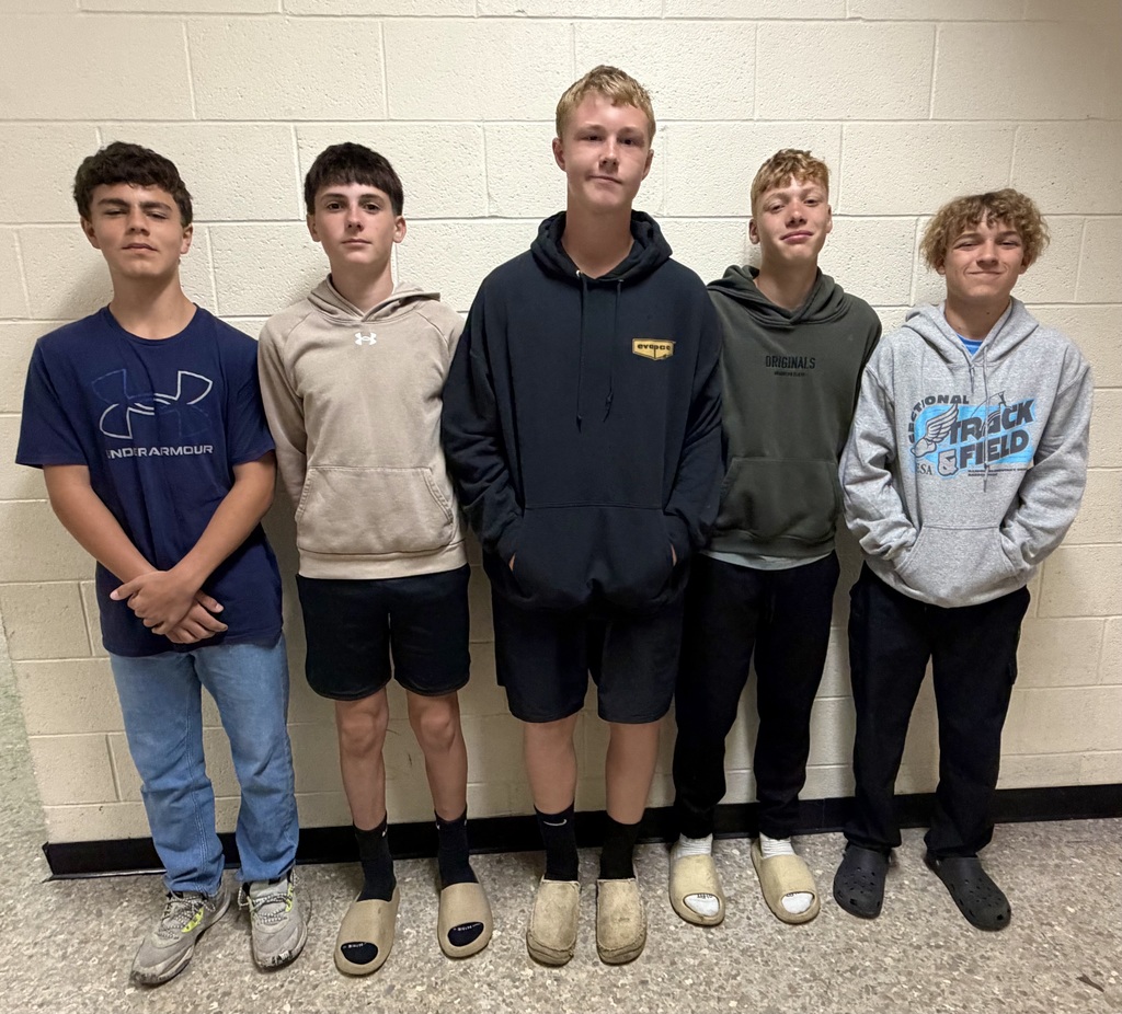 Pictured are five individuals who will participate at the state meet on Saturday.