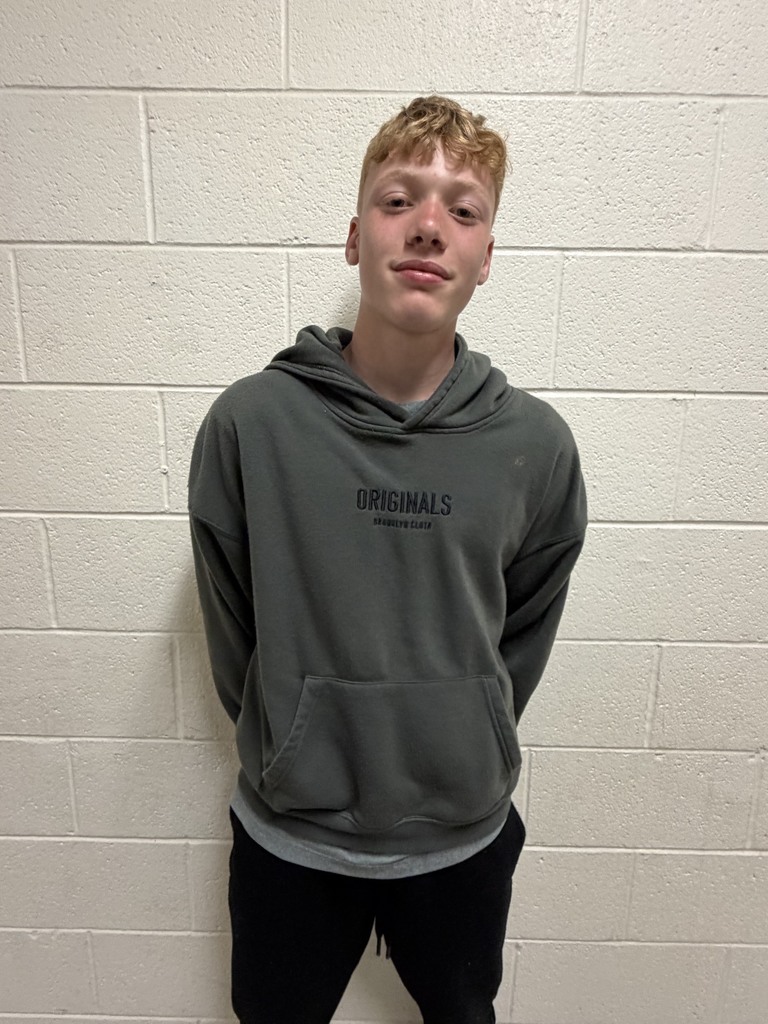 Pictured is the new High Jump record holder. 