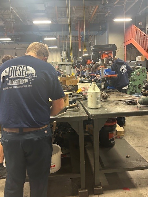 Diesel Tech Shop Floor