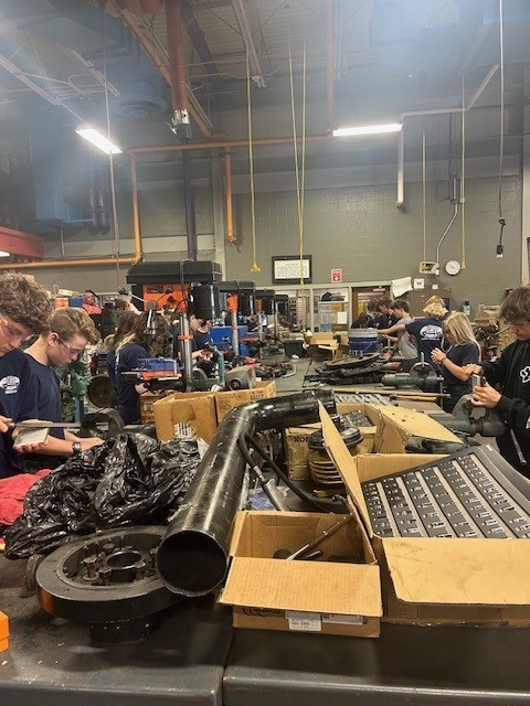 Diesel Tech Shop Floor