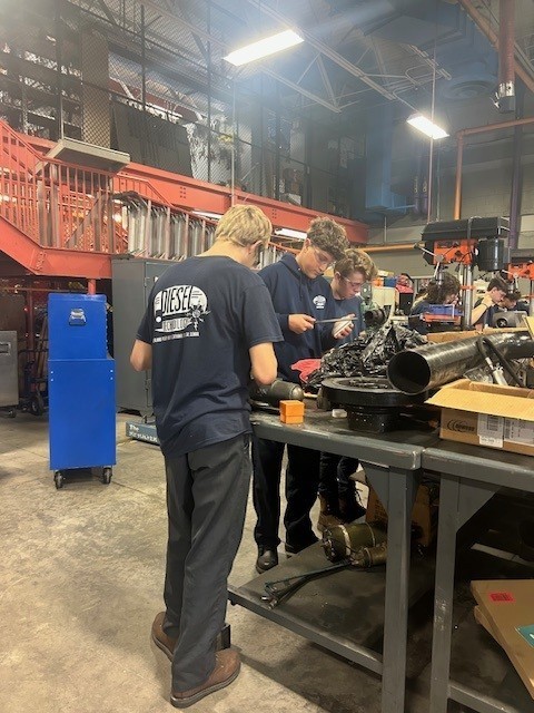 Diesel Tech Shop Floor