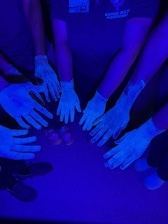 germ and black light experiment ehp