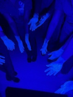 germ and black light experiment ehp