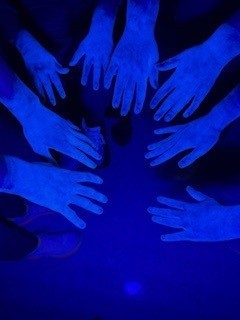 germ and black light experiment ehp