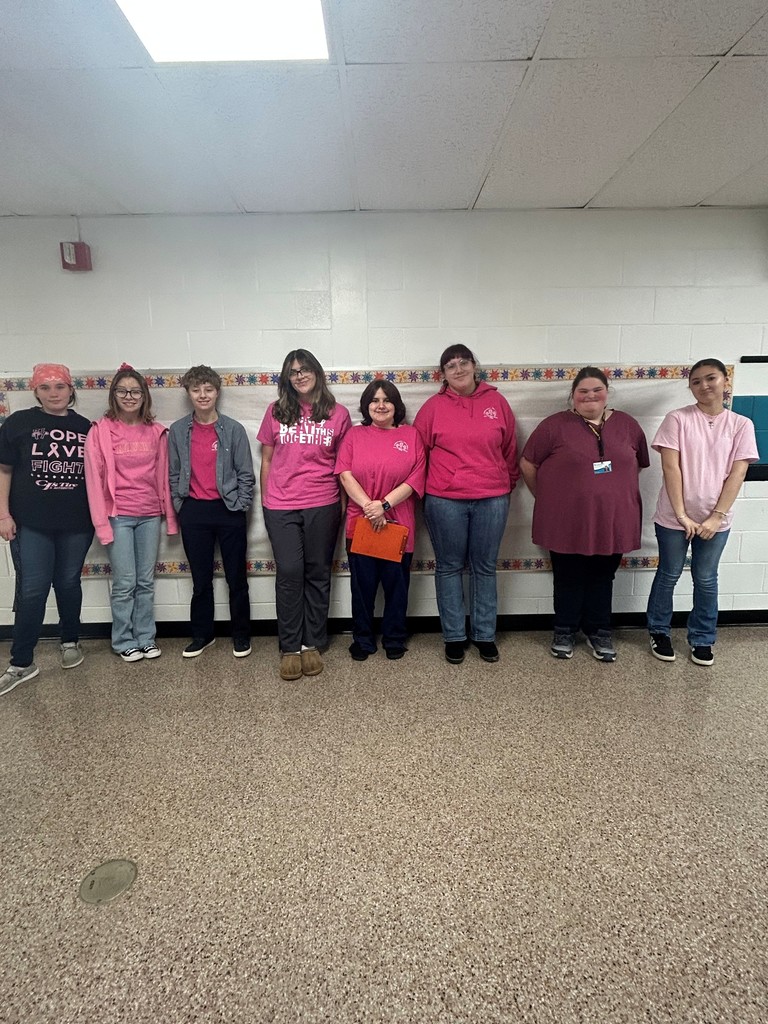pink out student photo