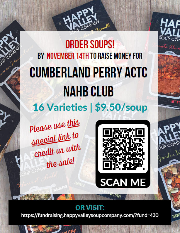 NAHB soup fundraiser 2025