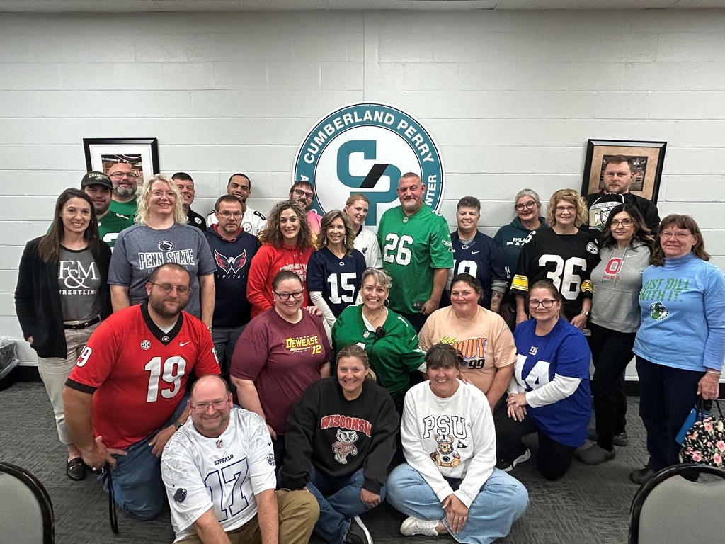 fall sports and jersey day
