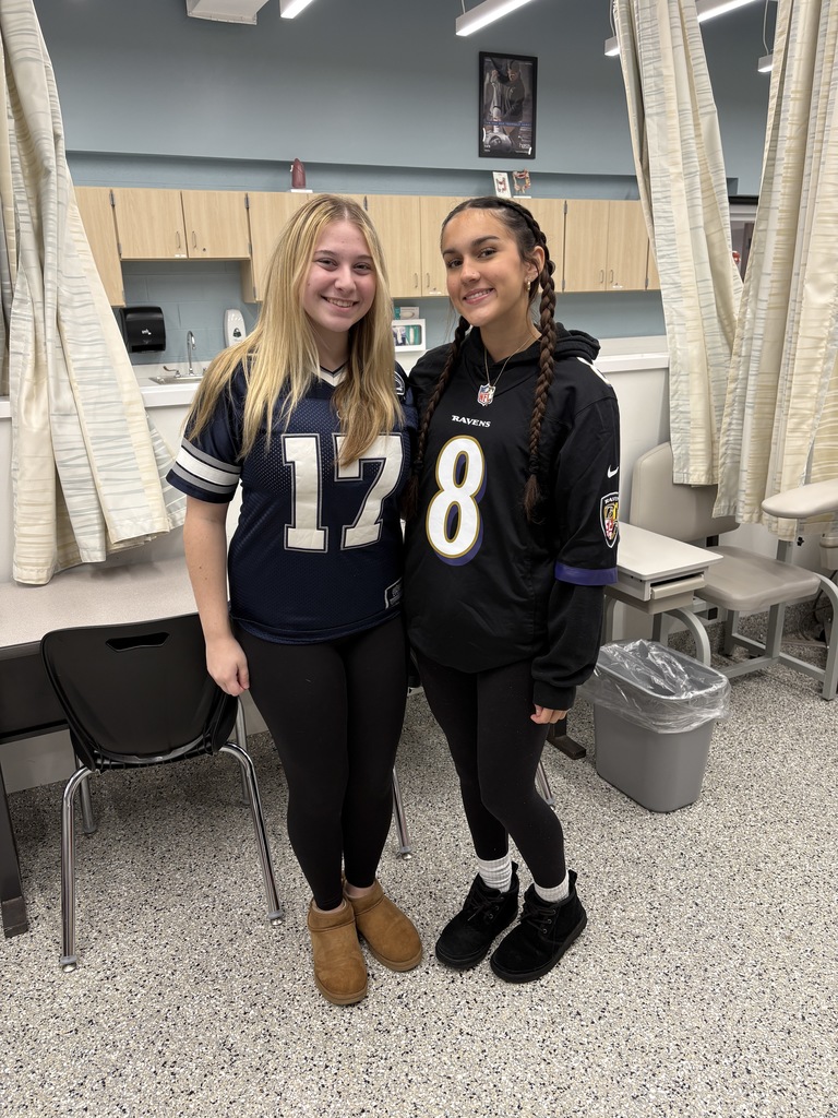 fall sports and jersey day