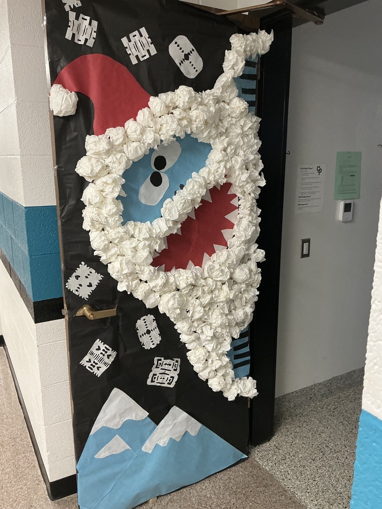 HCP Snyder door decorating