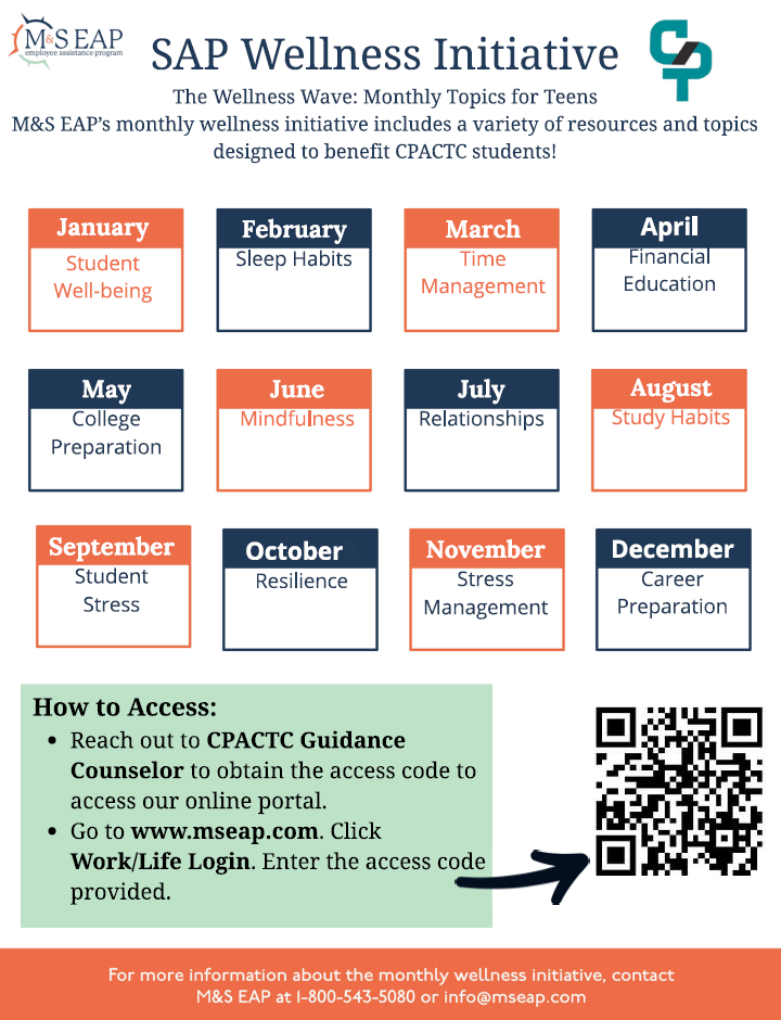 M&S student info 2026 flyer