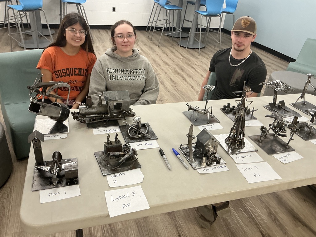 spike railroad art project