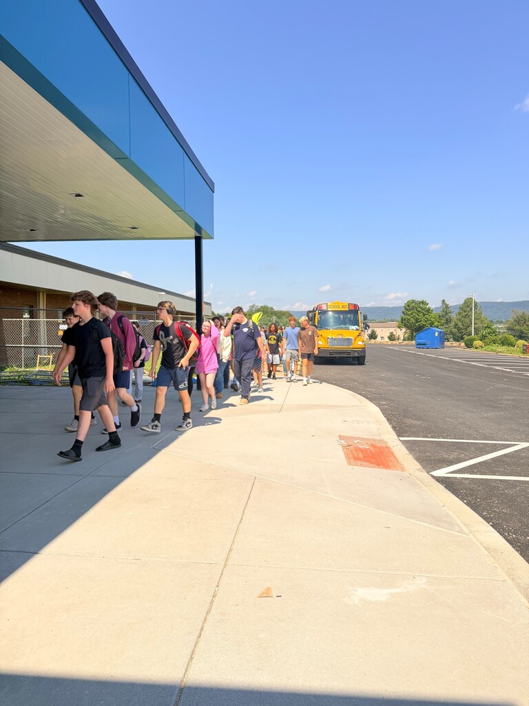 new entrances buses rolling in