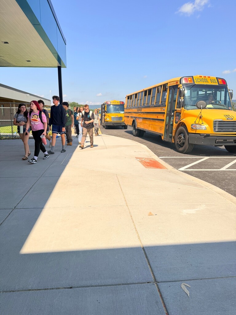 new entrances buses rolling in