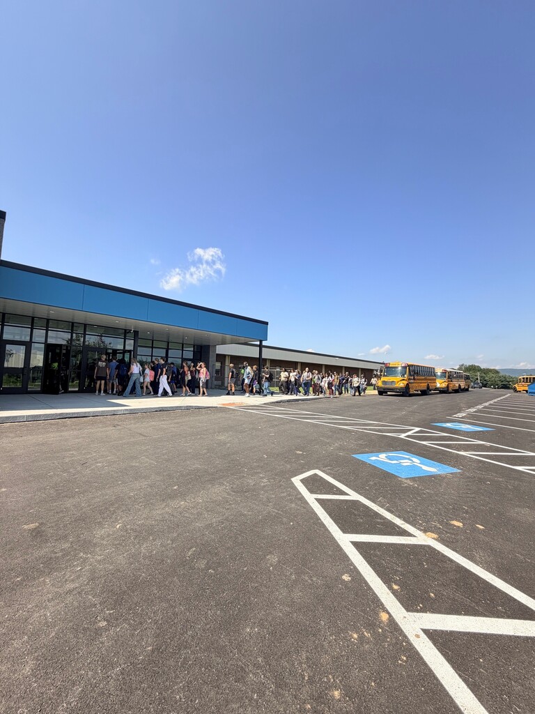 new entrances buses rolling in