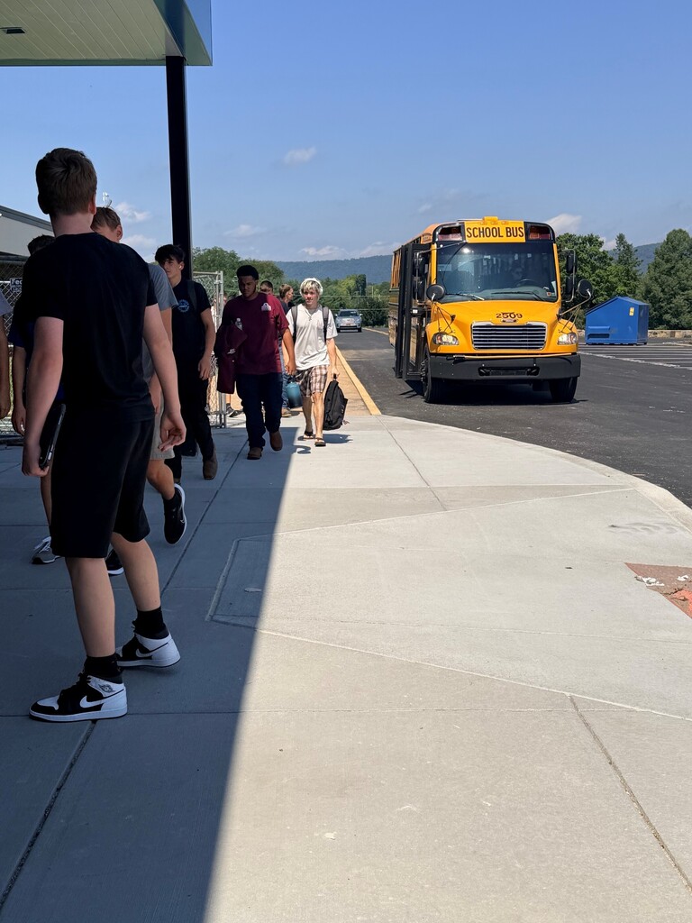 new entrances buses rolling in