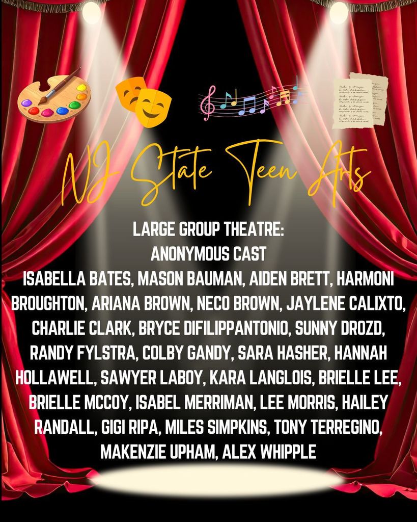 Teen Arts Large Group Theatre Advancing Students CRHS