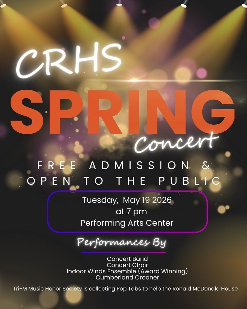 CRHS Spring Concert 2026