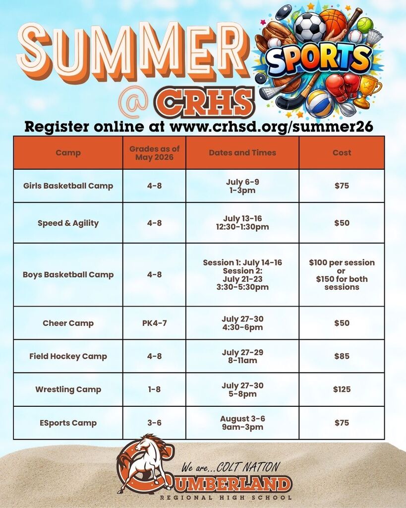 Athletics Camps 2026