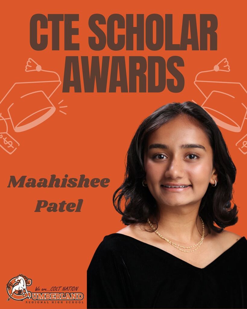 Maahishee Patel CTE Award 2026