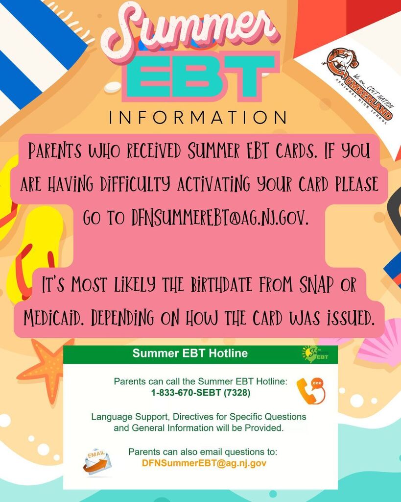 Summer EBT information
