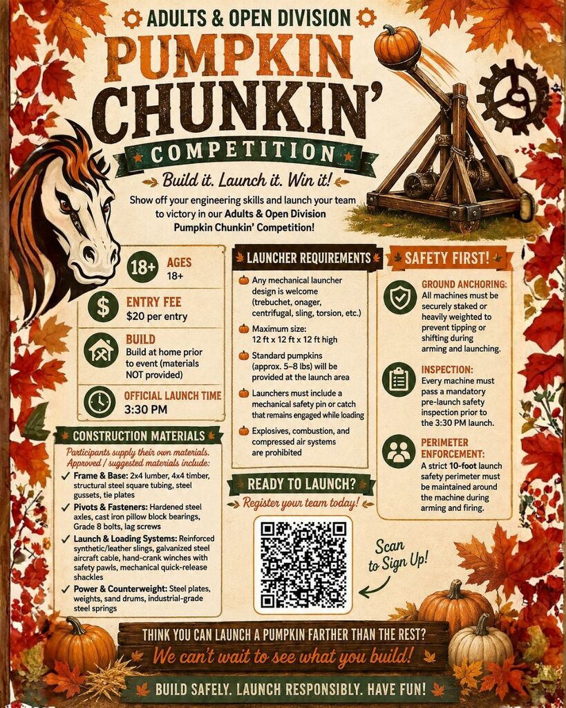 Gears and Gourds CRHS 2026 - Adult Division