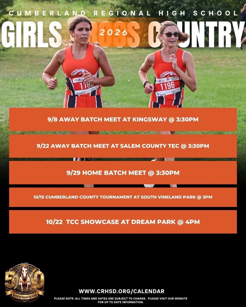 Girls Cross Country Schedule 2026