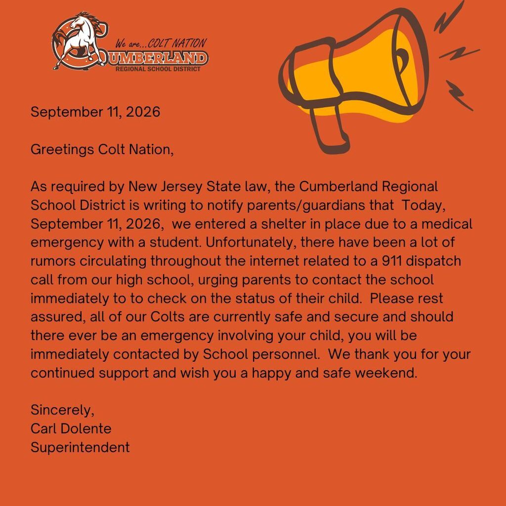 Announcement 9/11/26