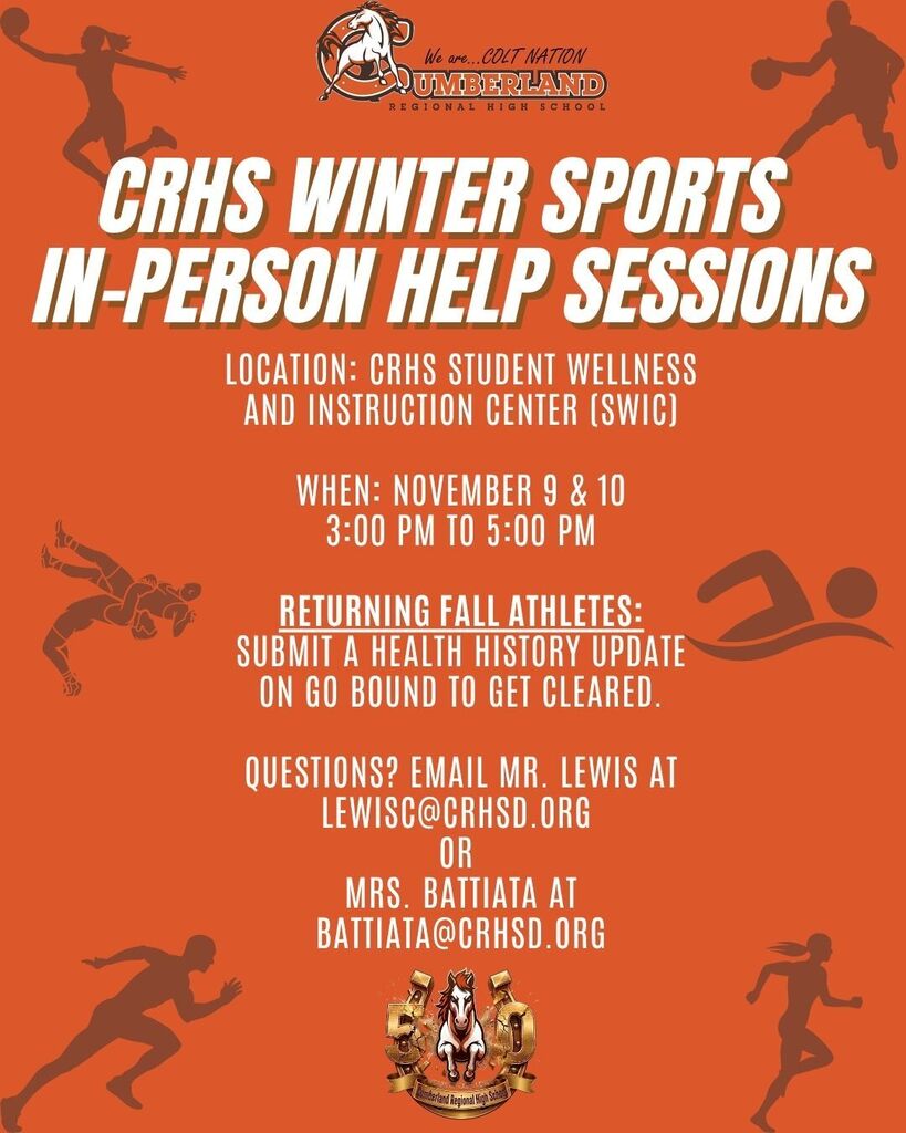 Winter Sports In Person Help Sessions 2026-2027