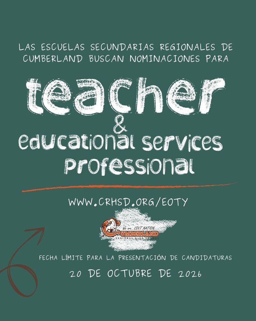 Teacher of the Year 2026 Nominations en espanol