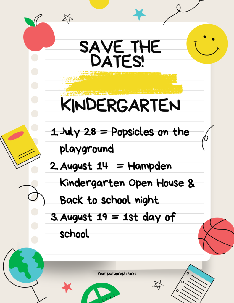Kindergarten Open House