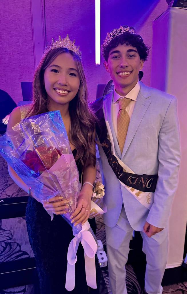 CVHS announces its 2026 Prom King and Queen, Alejandro Perales and Kayla Truong!