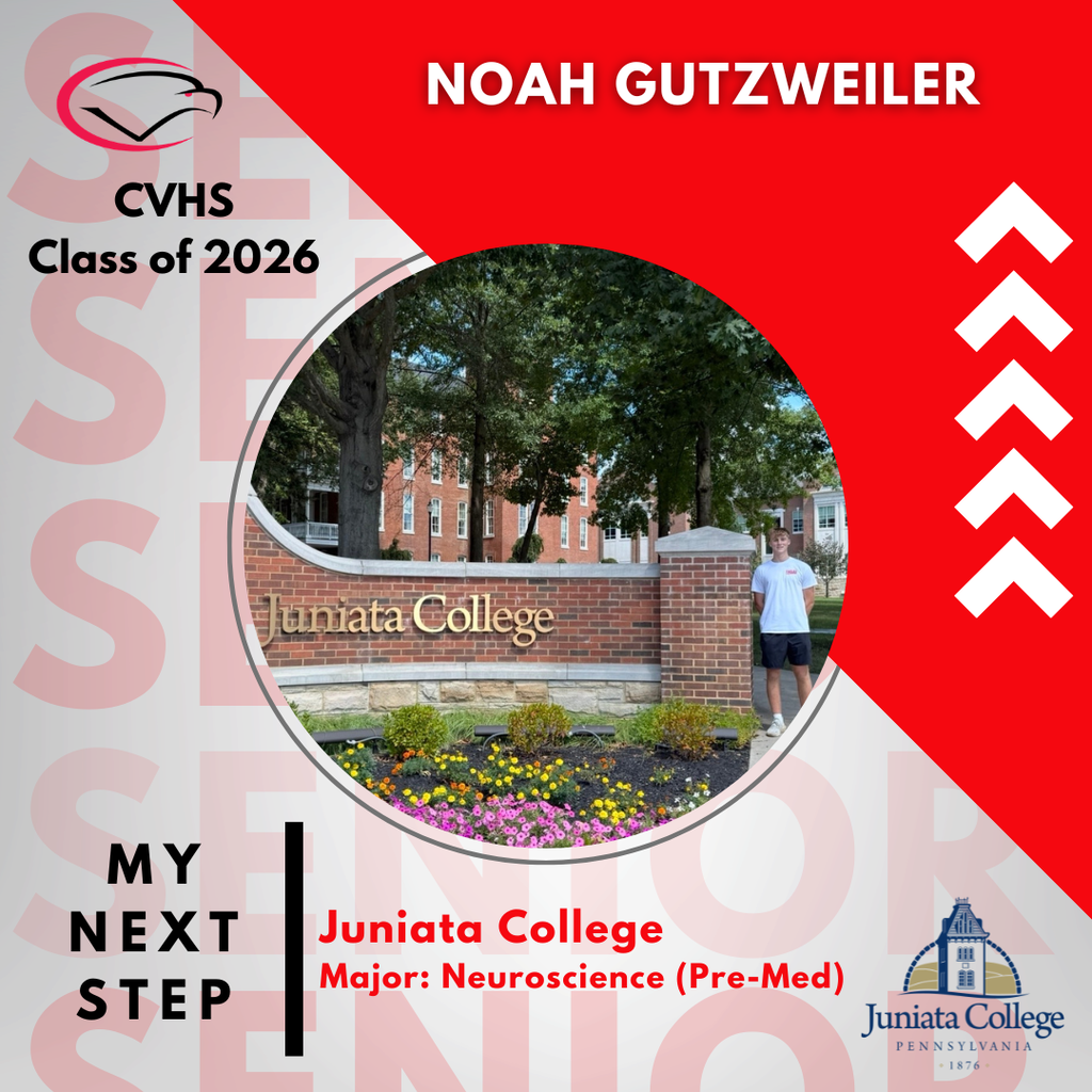 CVHS Class of 2026 Senior Spotlight - Noah Gutzweiler