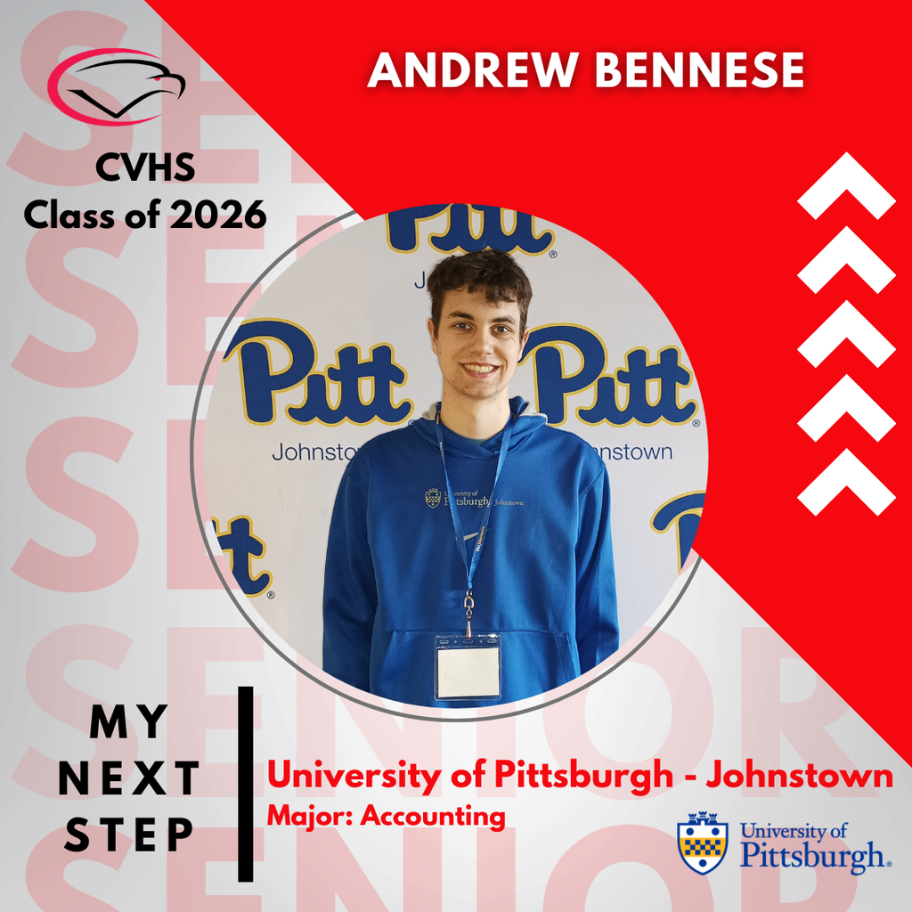 CVHS Class of 2026 Senior Spotlight - Andrew Bennese