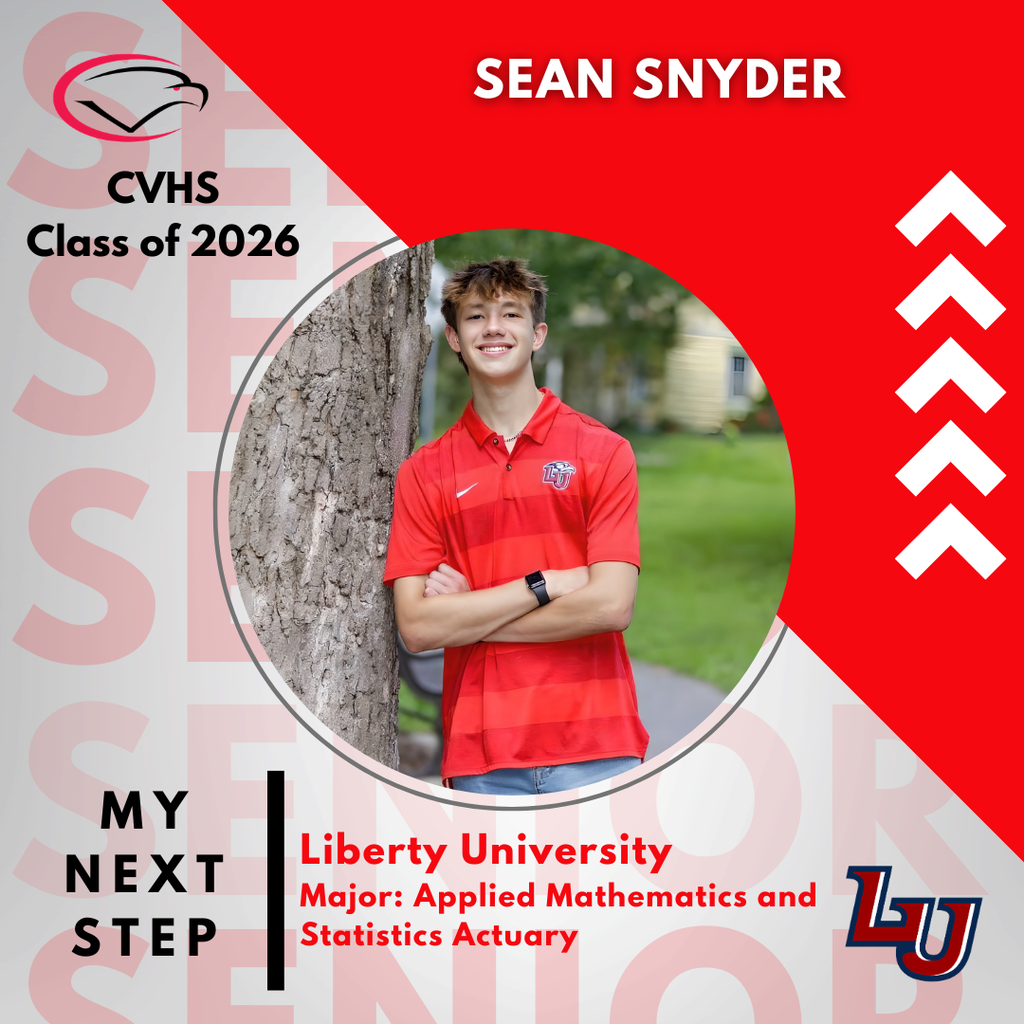 CVHS Class of 2026 Senior Spotlight - Sean Snyder