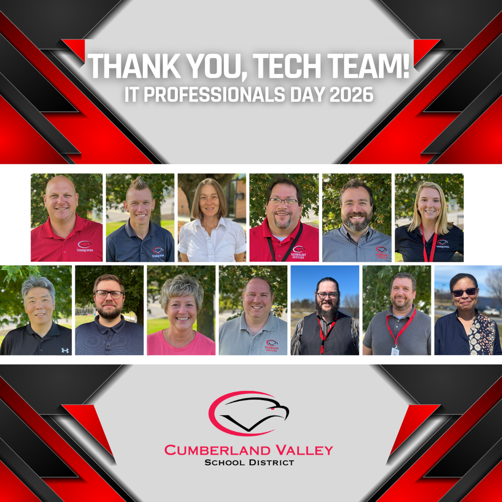 Decorative image with a collage of pictures of the CV IT Department staff, celebrating IT Professionals Day 2026.