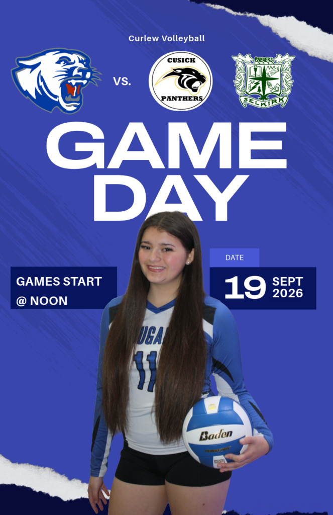 High School Volleyball Games @ noon.