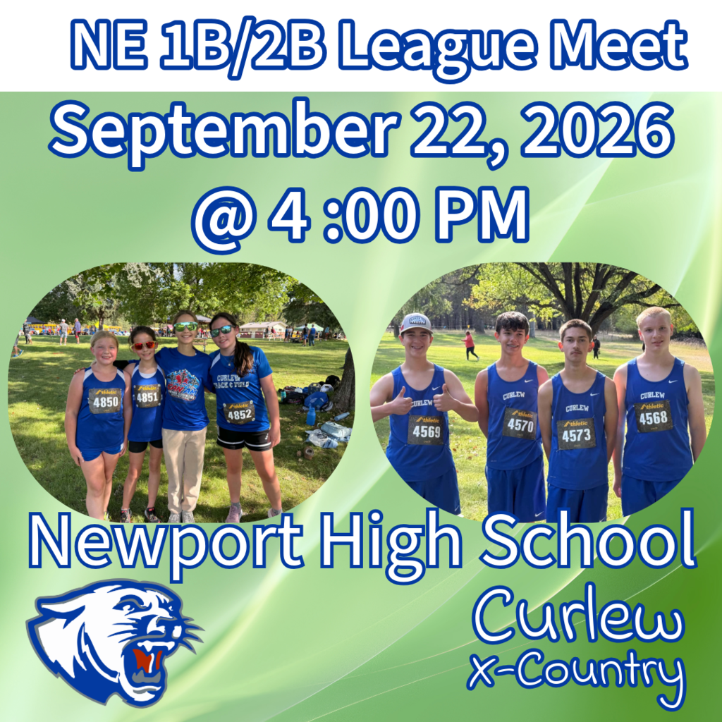 X-Country at Newport High School 4:00PM