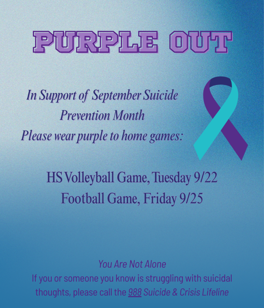 Support Suicide prevention Month