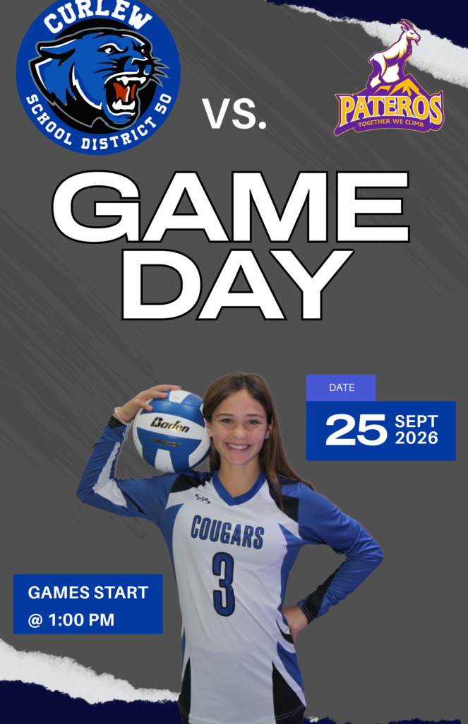 HS Volleyball at Pateros 1:00 PM