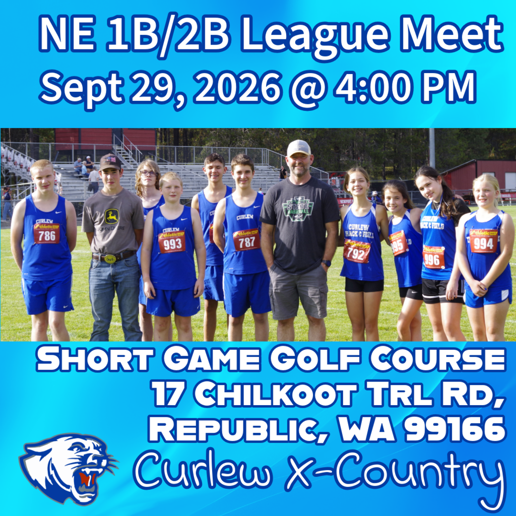 X-Country in Republic today at 4pm.