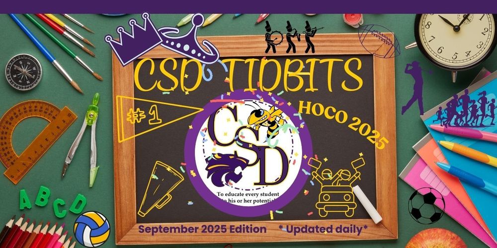 CSD Tidbits ~ Sept. 2025
