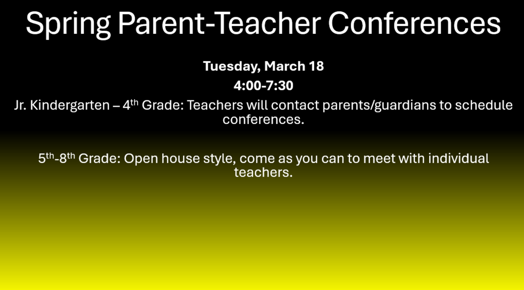 Parent-Teacher Conferences