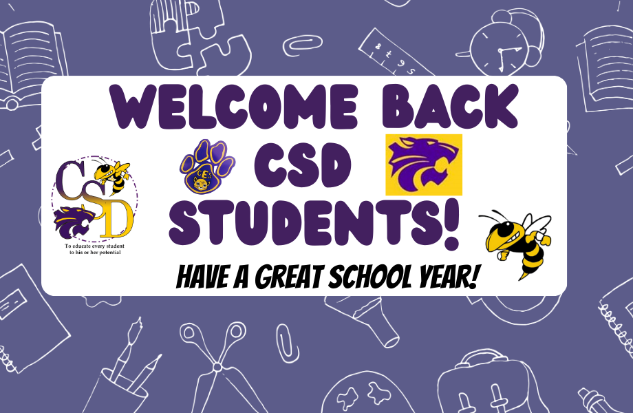 Welcome Back to School Students!
