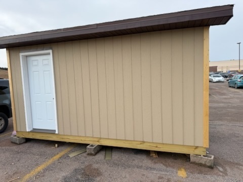 CTE Student-Built Shed for Sale