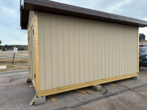 CTE Student-Built Shed for Sale