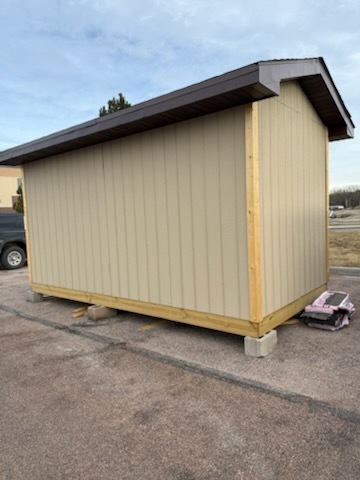 CTE Student-Built Shed for Sale