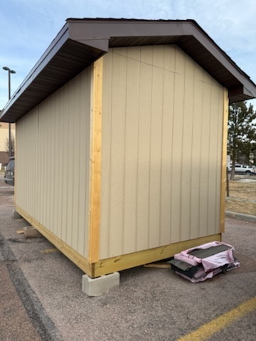 CTE Student-Built Shed for Sale