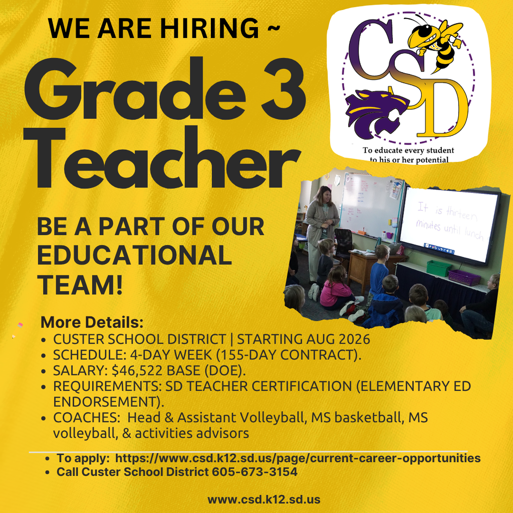 grade 3 teacher vacancy